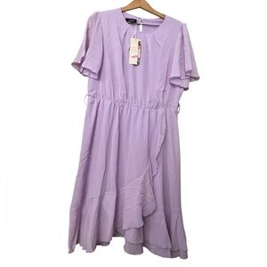 Lavender Midi Dress